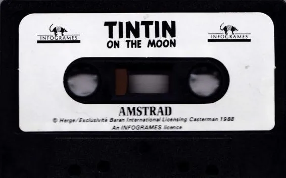 Tintin on the Moon cart