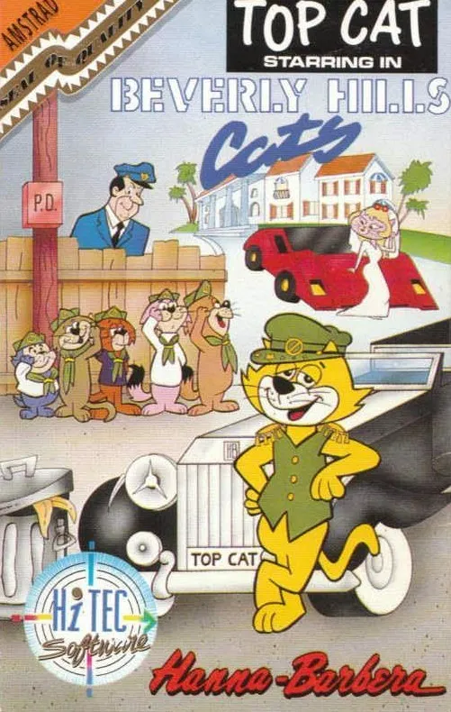 Top Cat Starring in Beverly Hills Cats box art