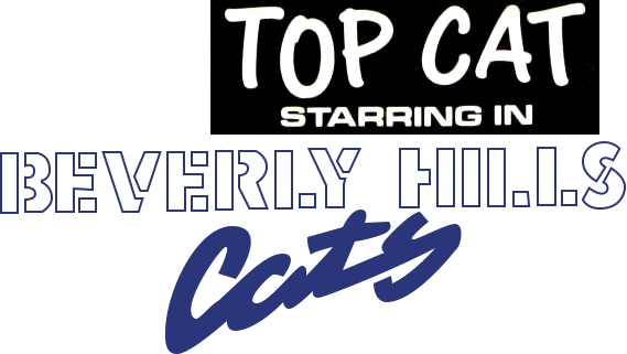 Top Cat Starring in Beverly Hills Cats logo