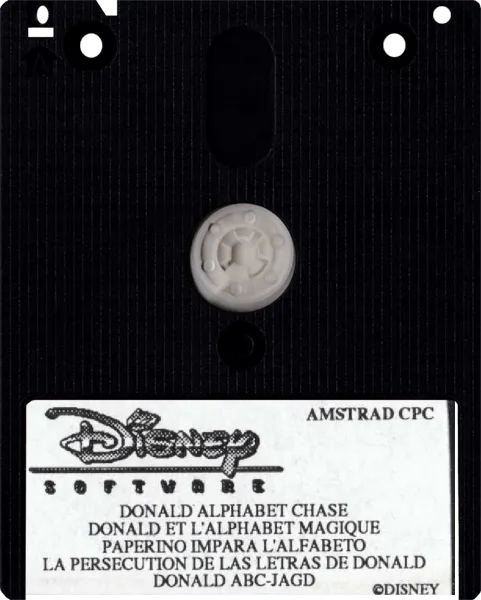 Donald's Alphabet Chase cart