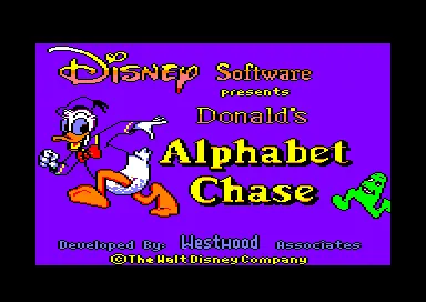 Donald's Alphabet Chase screenshot
