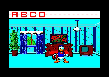 Backdrop artwork for Donald's Alphabet Chase