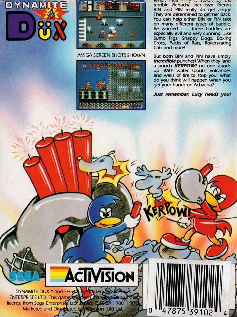 Dynamite Dux box back