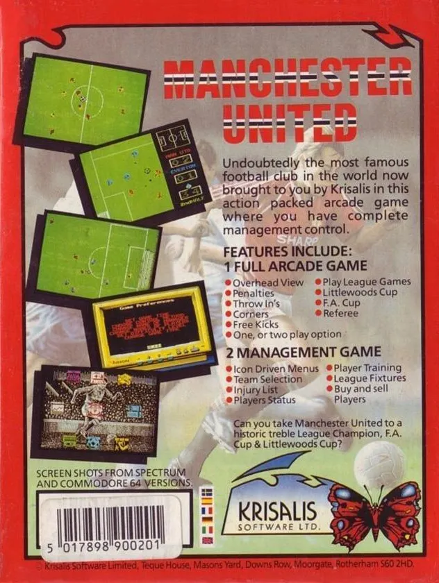 Manchester United box back