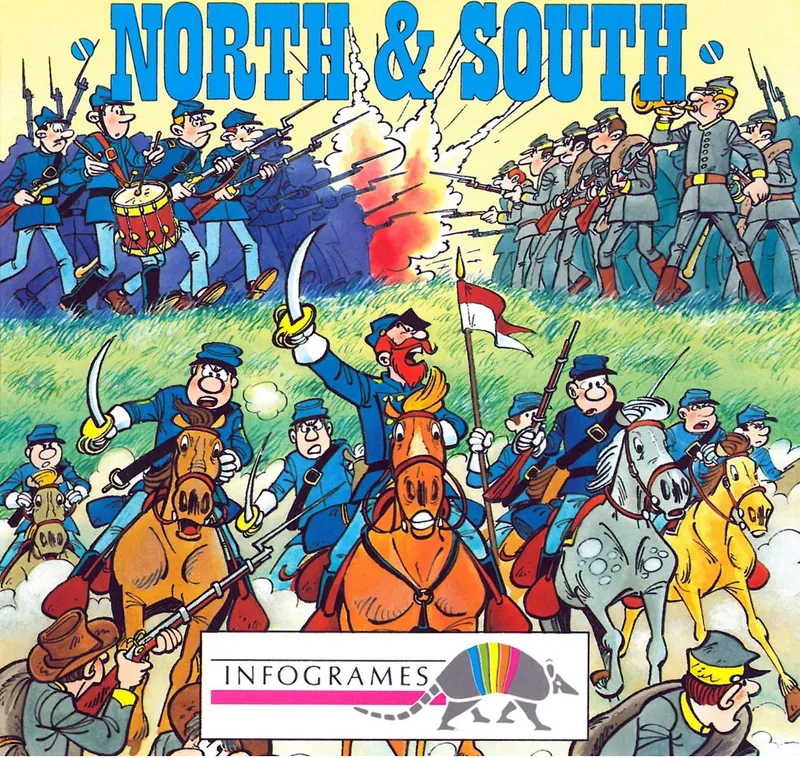 North & South box art