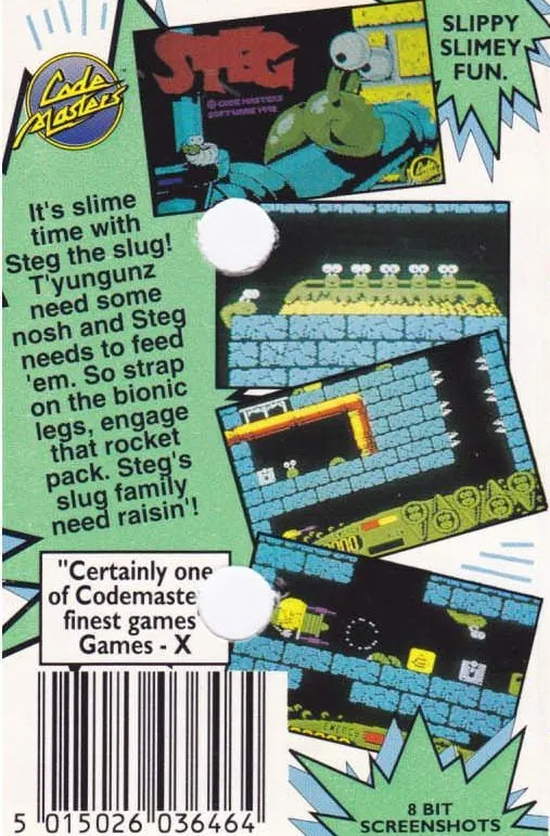 Steg the Slug box back