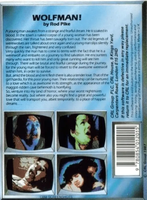 Wolfman box back