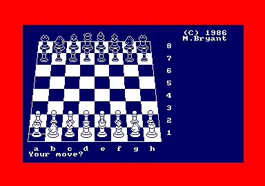 Backdrop artwork for Colossus 4 Chess