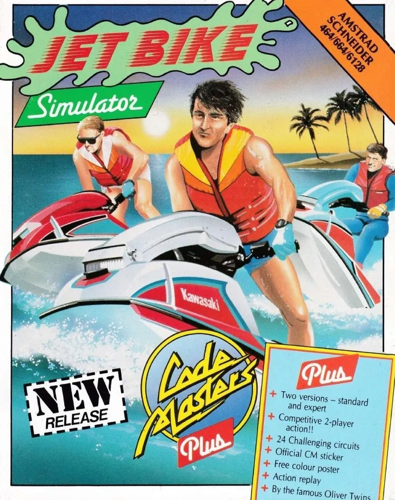 Jet Bike Simulator box art