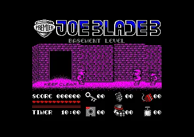 Backdrop artwork for Joe Blade III