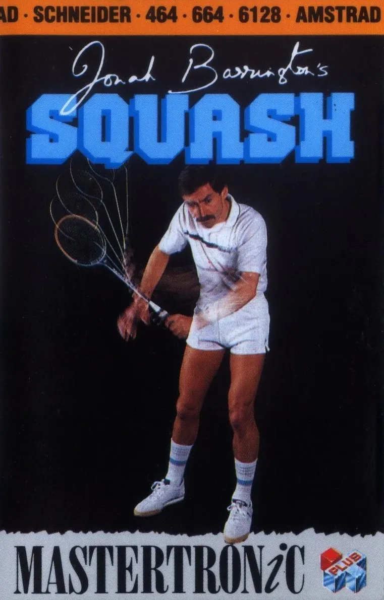 Jonah Barrington's Squash box art