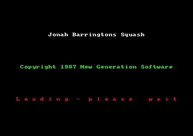 Jonah Barrington's Squash screenshot