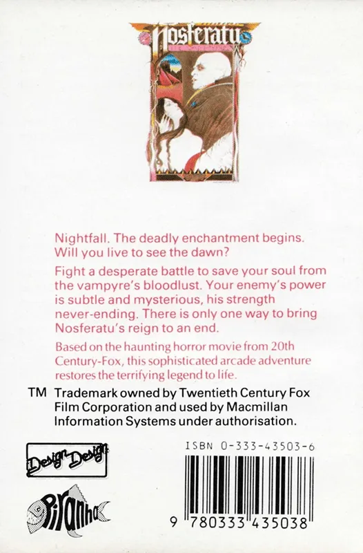 Nosferatu the Vampyre box back