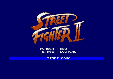 Street Fighter II screenshot