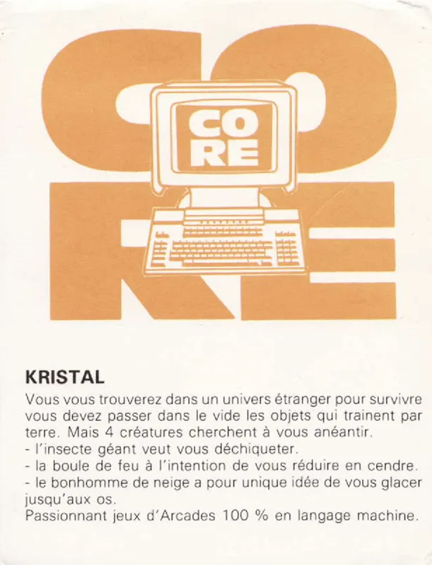 Kristal box back