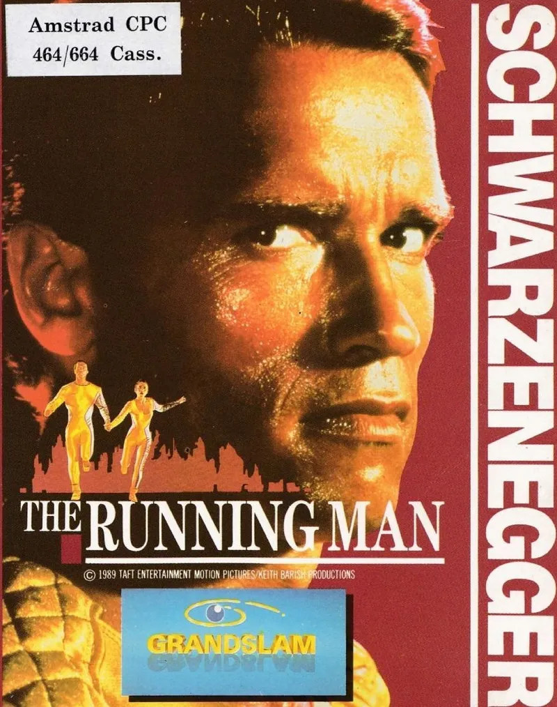 The Running Man box art