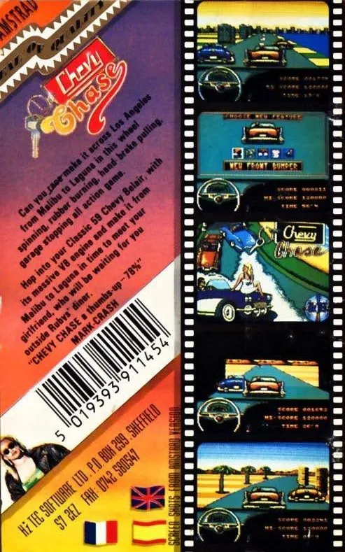 Chevy Chase box back