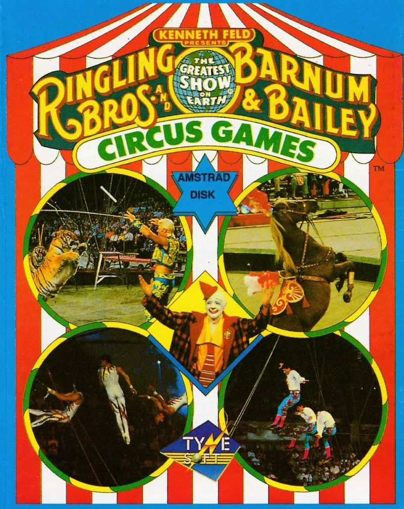 Circus Games box art