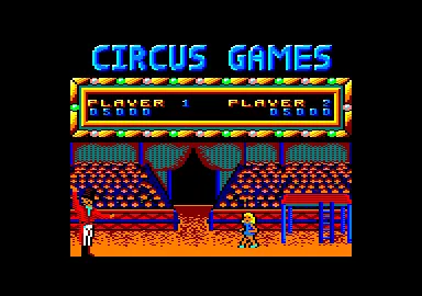 Backdrop artwork for Circus Games