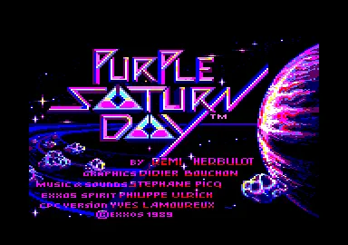 Purple Saturn Day screenshot