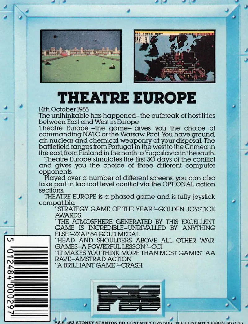 Theatre Europe box back