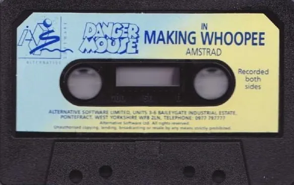 Danger Mouse in Making Whoopee cart
