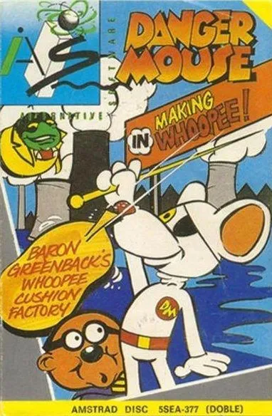 Danger Mouse in Making Whoopee box art