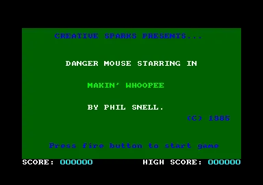 Danger Mouse in Making Whoopee screenshot