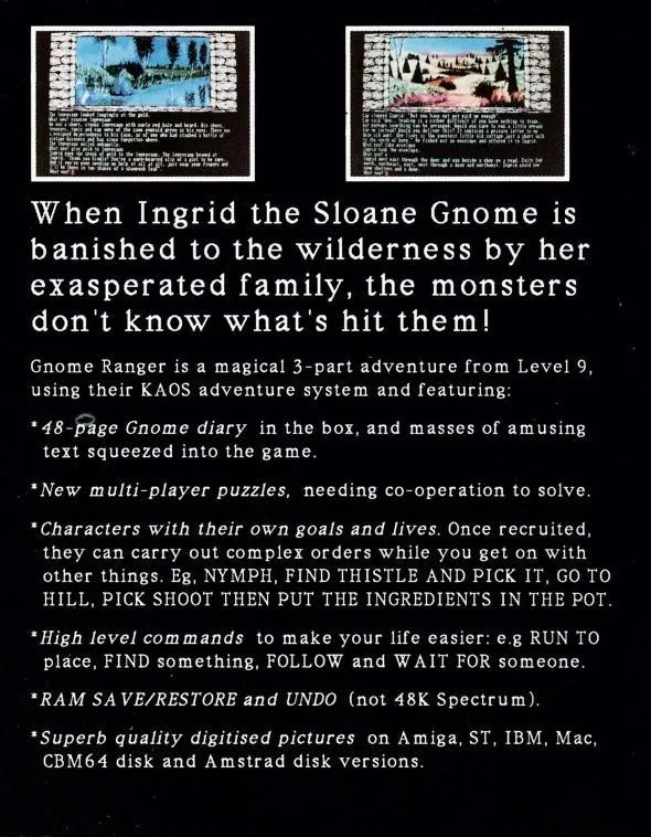 Gnome Ranger box back