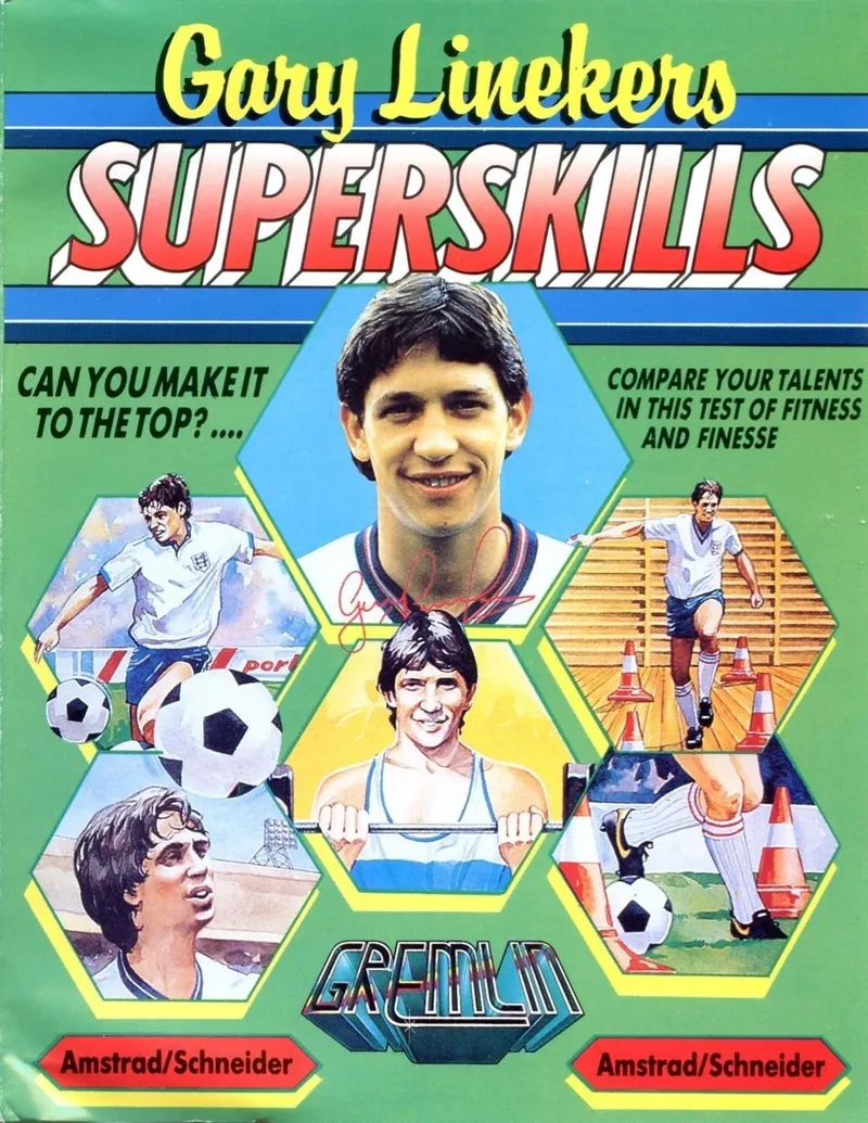 Gary Lineker's Super Skills box art