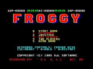 Froggy screenshot