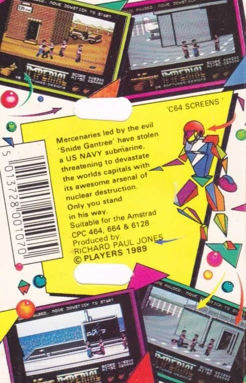 Shanghai Warriors box back