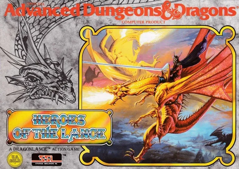 Heroes of the Lance box art