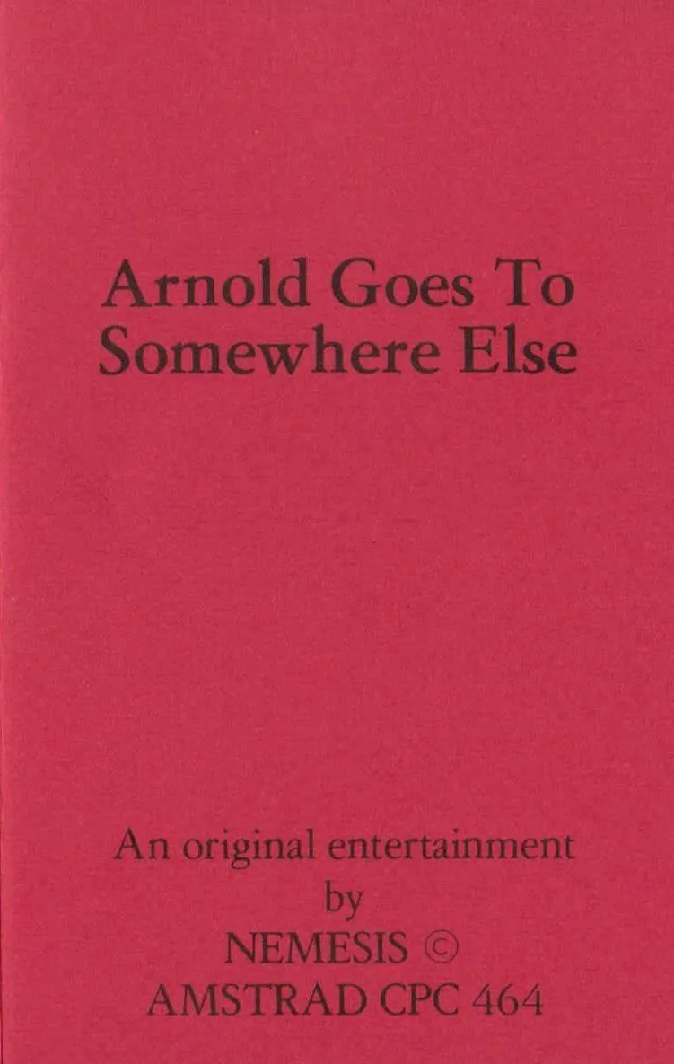 Arnold Goes to Somewhere Else box art