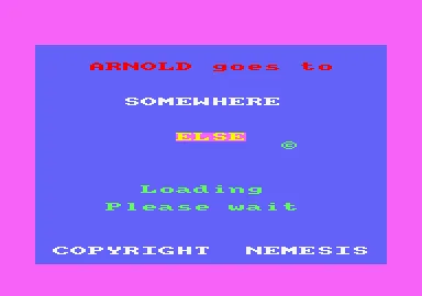 Arnold Goes to Somewhere Else screenshot