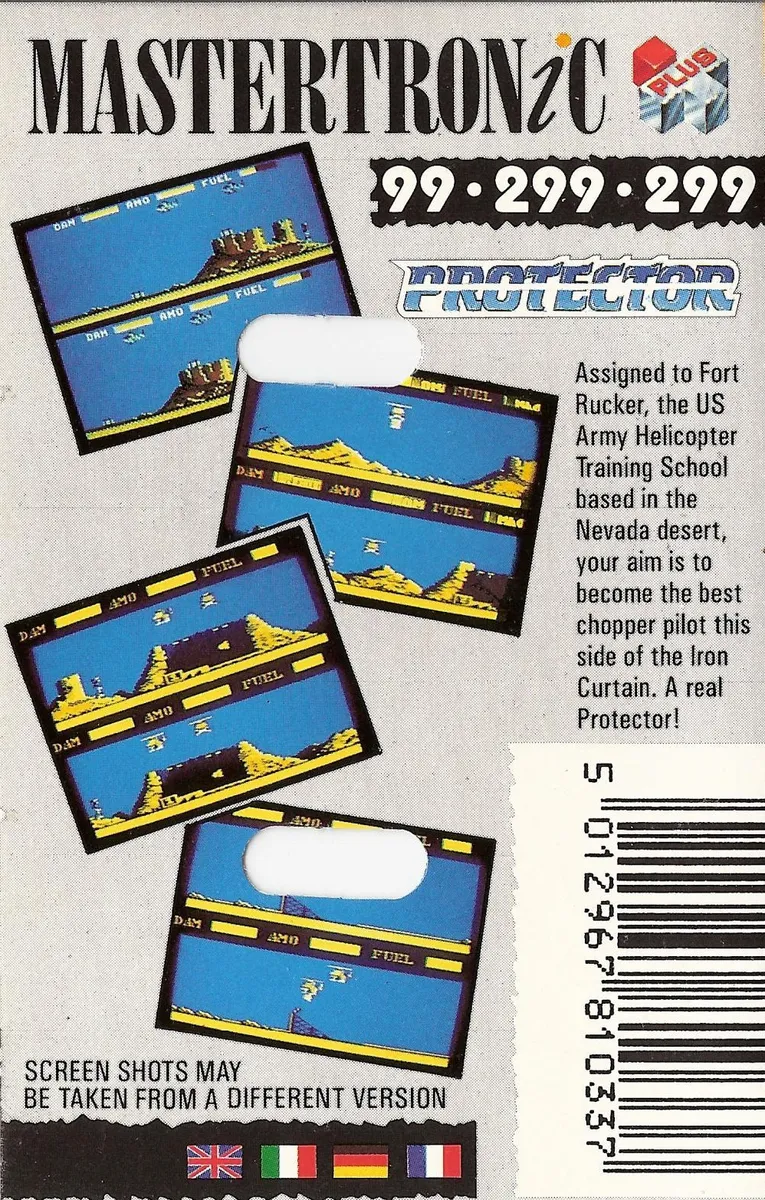 Protector box back