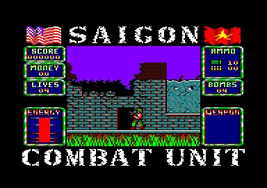 Backdrop artwork for Saigon Combat Unit
