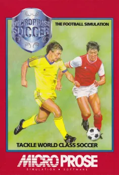 Microprose Soccer box art