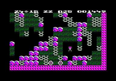 Backdrop artwork for Boulder Dash
