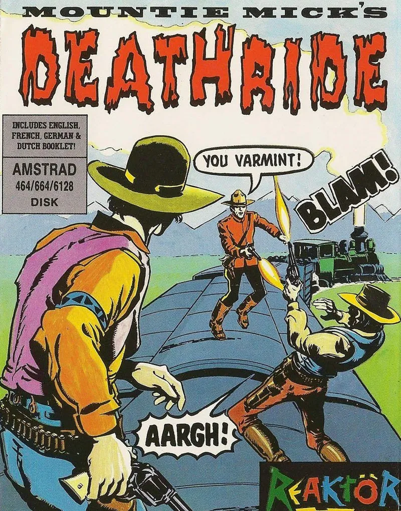 Mountie Mick's Death Ride box art
