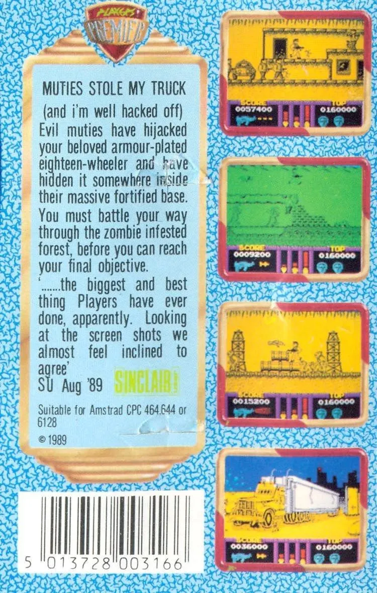 Mutant Fortress box back