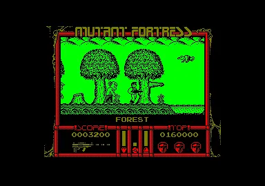 Backdrop artwork for Mutant Fortress