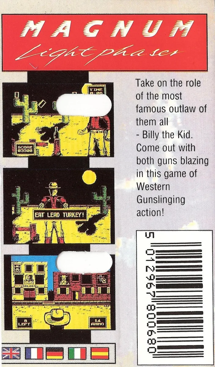 Billy the Kid box back
