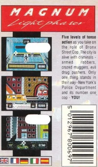Bronx Street Cop box back