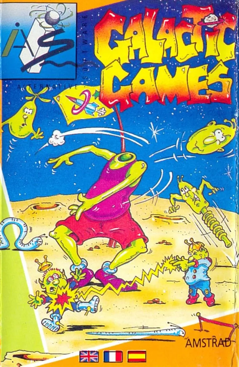 Galactic Games box art
