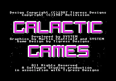 Galactic Games screenshot