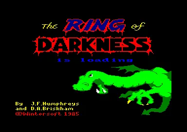 The Ring of Darkness screenshot
