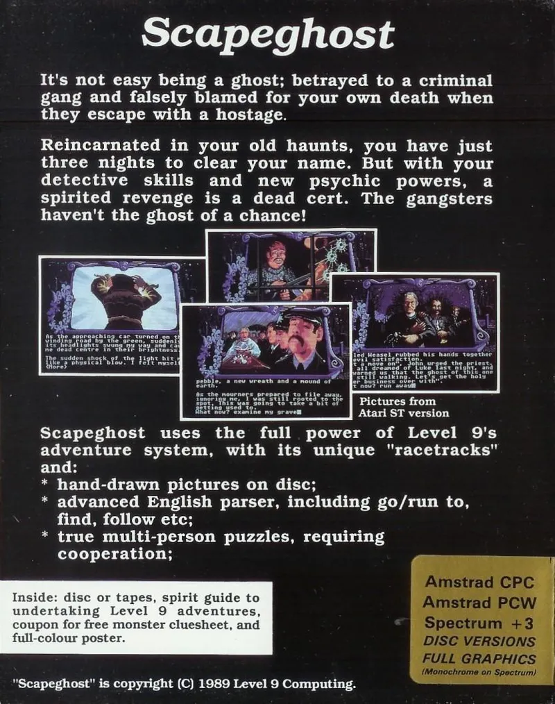 Scapeghost box back