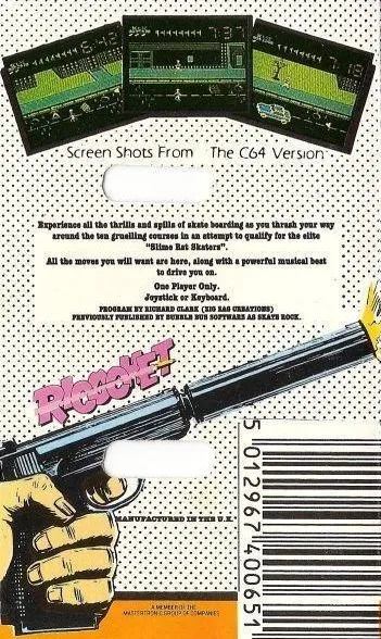 Skate Rock Simulator box back
