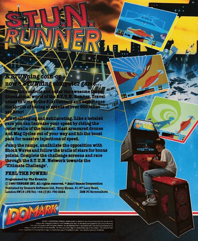 Stun Runner box back